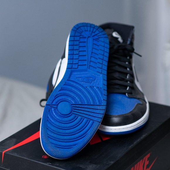 Jordan 1 Royal Toe Size 12 Mens - Picture 6 of 6